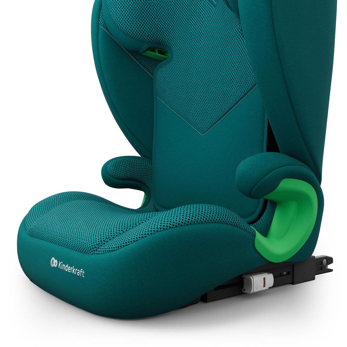 Kinderkraft Junior Fix 2 Plus Seggiolino Auto i-Size 100-150 cm | Gruppo 2/3, 100-150 cm, i-Size, Bambini 3-12 Anni