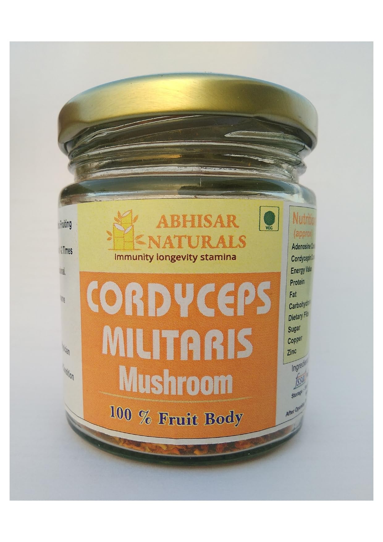 Abhisar Naturals Cordyceps Militaris (Keedajadi) 17 gram (B0CG6R4TWQ) Amazon Price History, Amazon Price Tracker