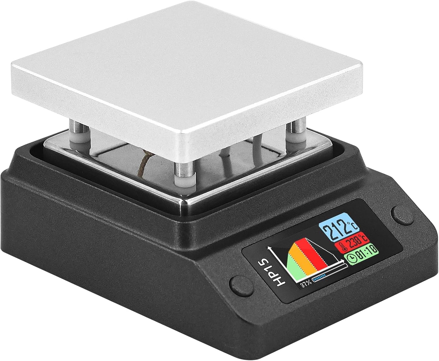 Placa Caliente DE Soldadura Eléctrica, Estación DE Precalentamiento DE 12V-24V 30W-150W PLATA DE Soldador DE la Estación DE Precalentamiento DE Soldadura DE Soldadura, 80-350 °