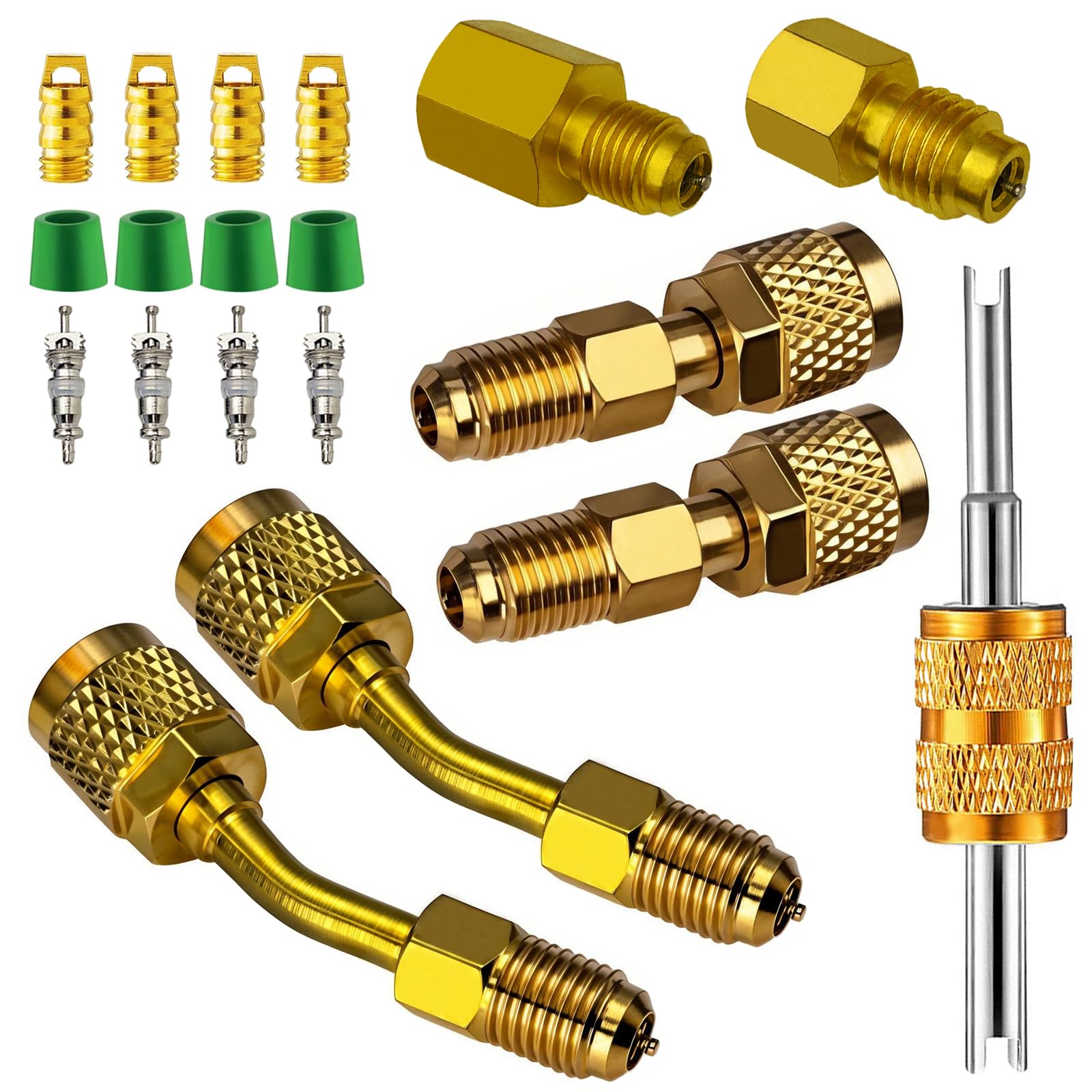 Amazon.com: R410a Adapter for Mini Split System,5/16 Female SAE to