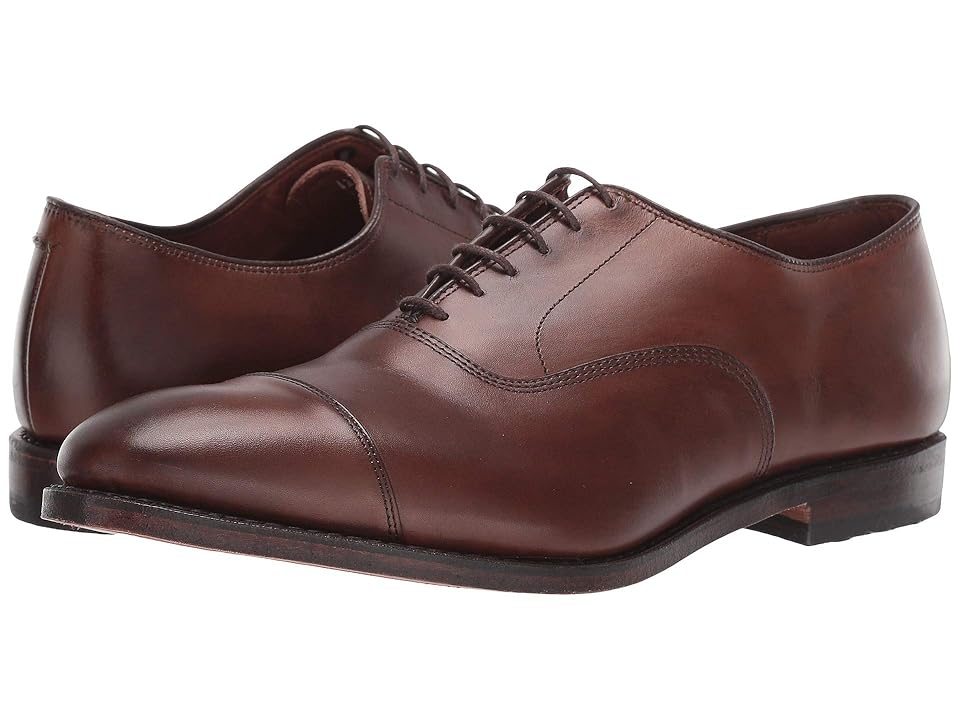 Allen Edmonds Park Avenue Oxford (Coffee) Men's Lace Up Cap Toe Shoes INTERNATIONAL SHIPPING