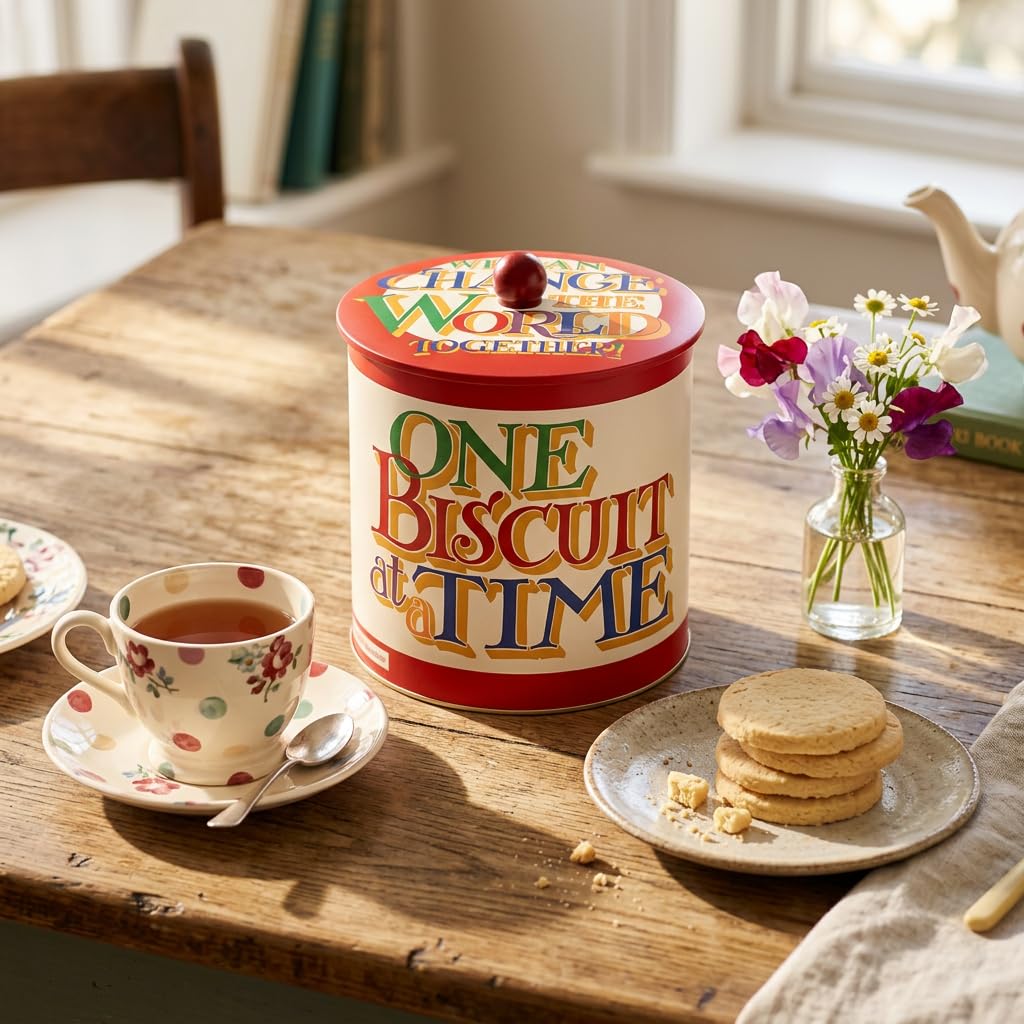 Elite Gift Boxes Emma Bridgewater Brighter World - Barril para galletas (170 x 173 mm)