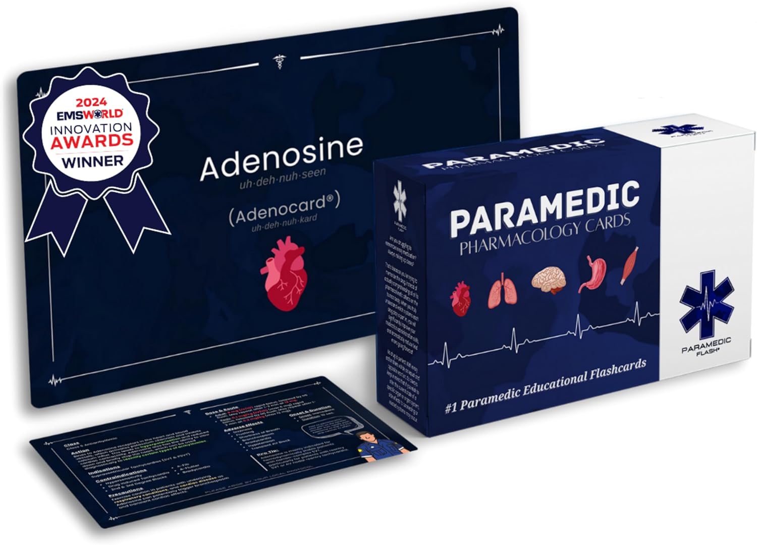 EMT & Paramedic pharmacology flashcards and study guide