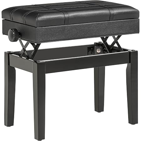 Banc De Piano Roland RPB-500RW Finition Bois De Rose - Hauteur Réglable, Compartiment Partitions, Assise Rembourrée