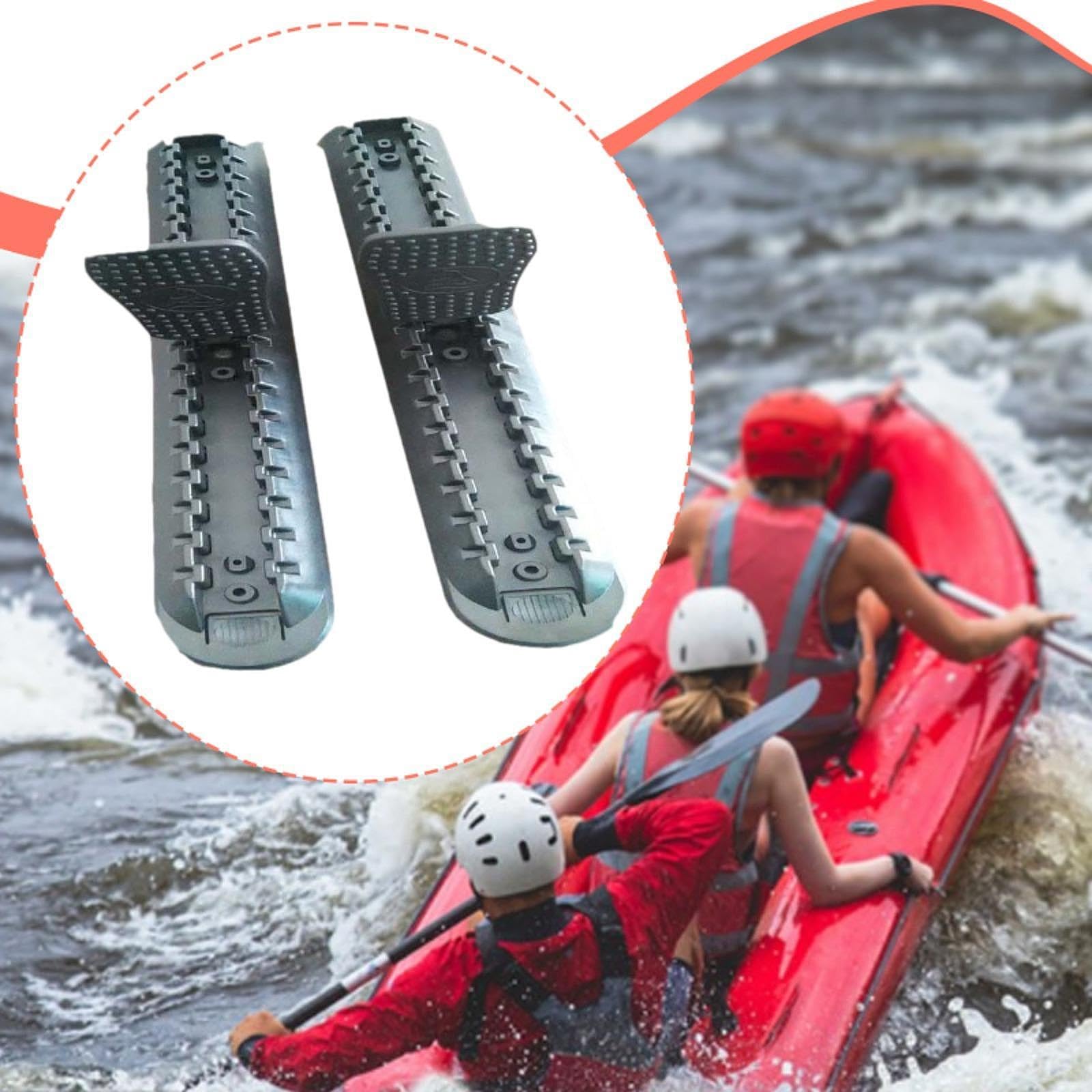 1 Par de Reposapiés para Kayak, Accesorios Ligeros Y