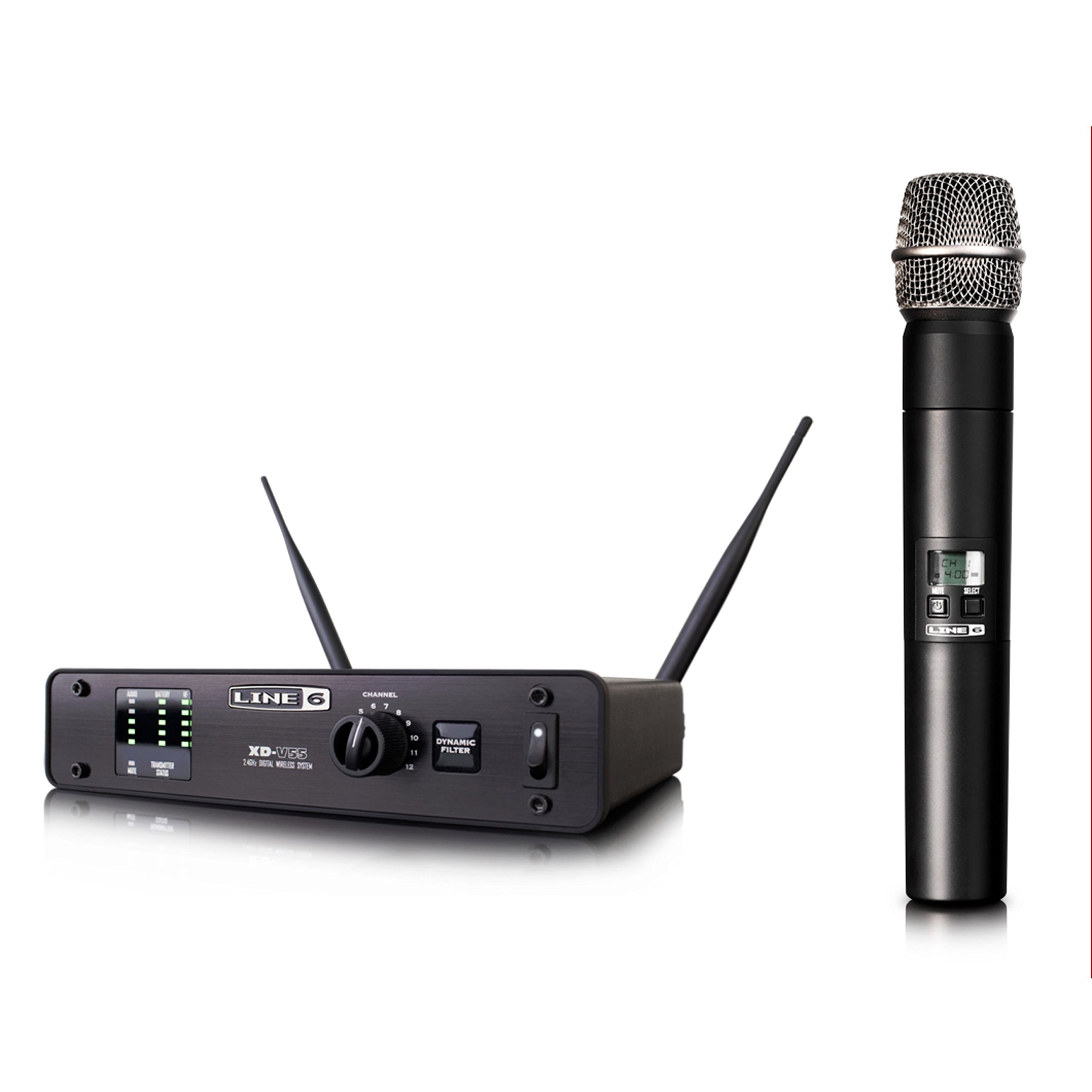 Amazon.com: Sistema de micrófono inalámbrico digital LINE6