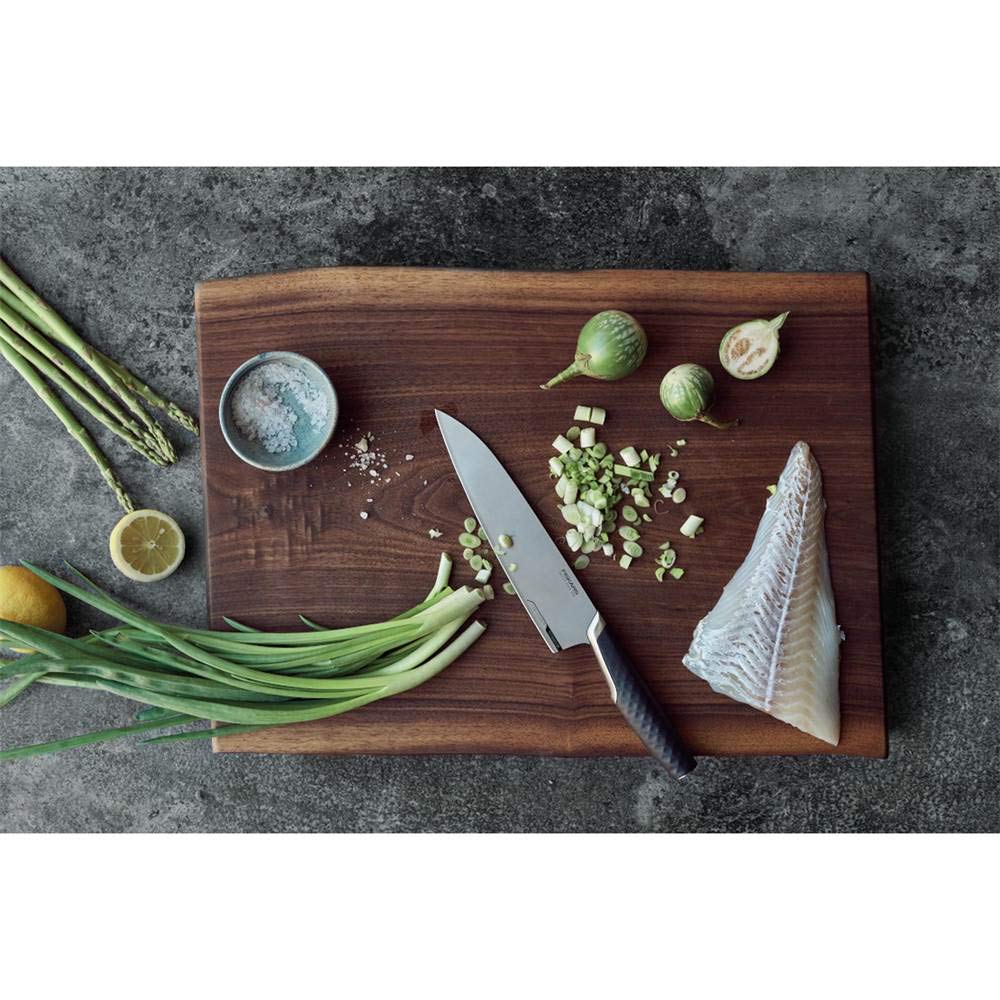 Fiskars Large General Purpose Knife – Titanium Blade with LZR-Edge™ Technology for Superior Sharpness and Control – Ergonomic 3D Patterned Handle, 20cm 1