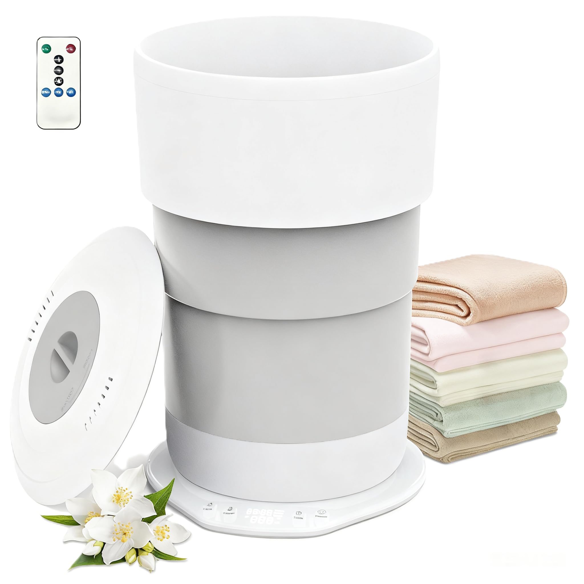 Amazon.com: Fistone Foldable Towel Warmer for Bathroom – 23L Large