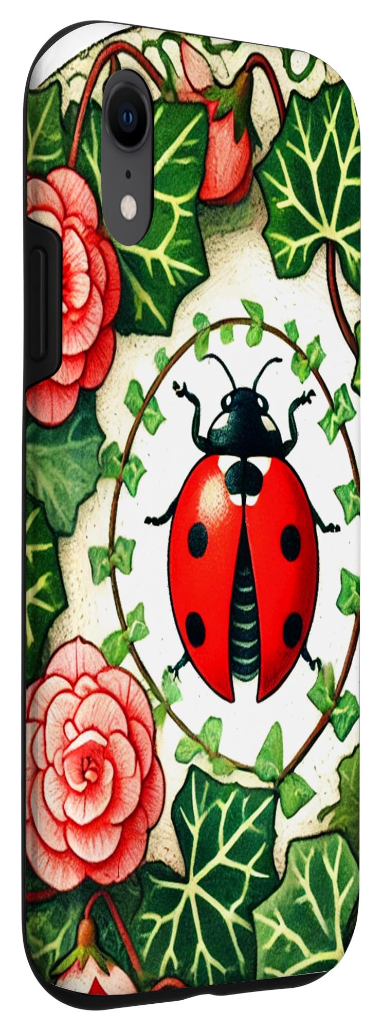 Amazon.co.jp: iPhone XR かわいいてんとう虫アート てんとう虫