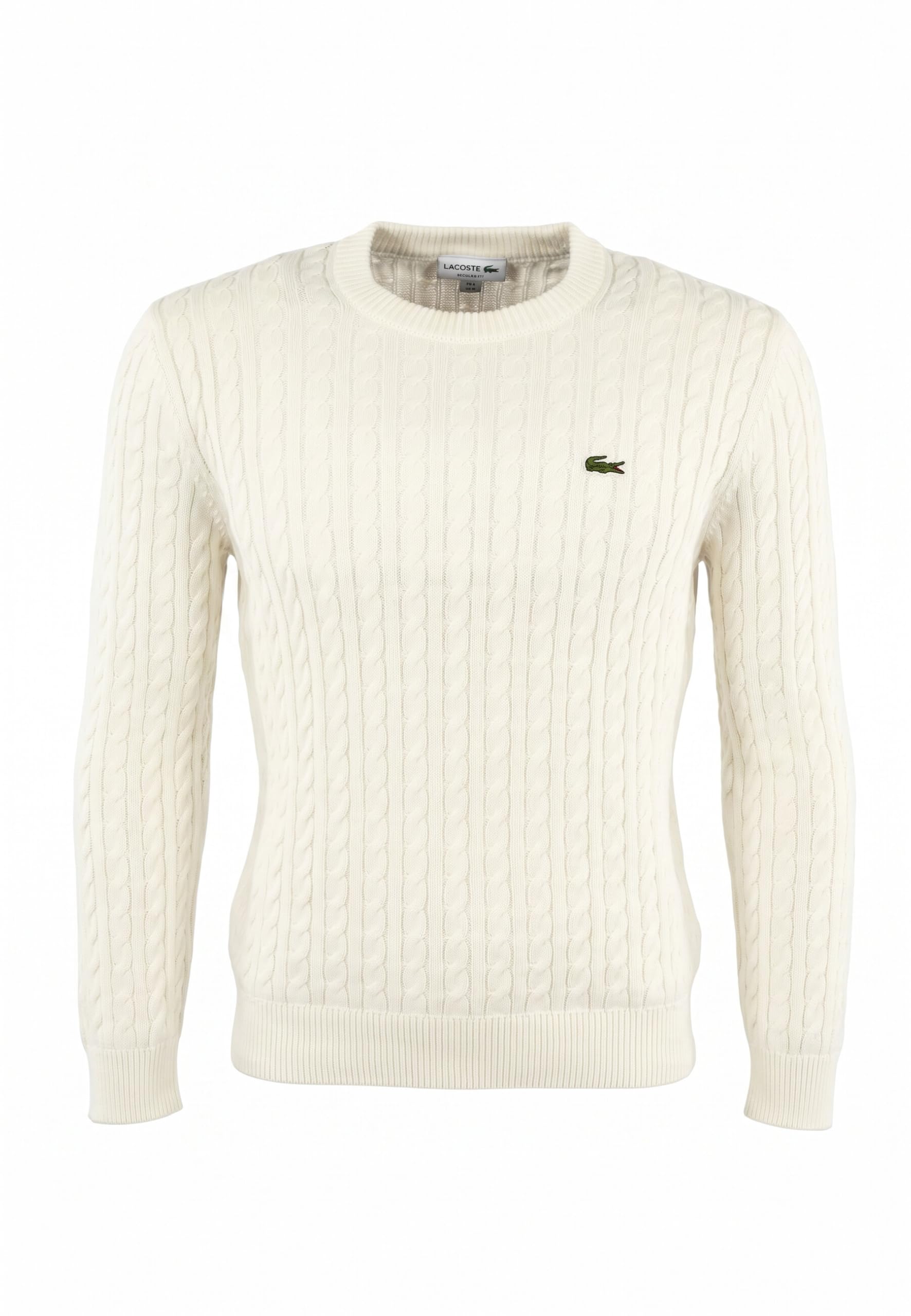 Lacoste Maglione Inverno ah7627 x0n Farina/Verde