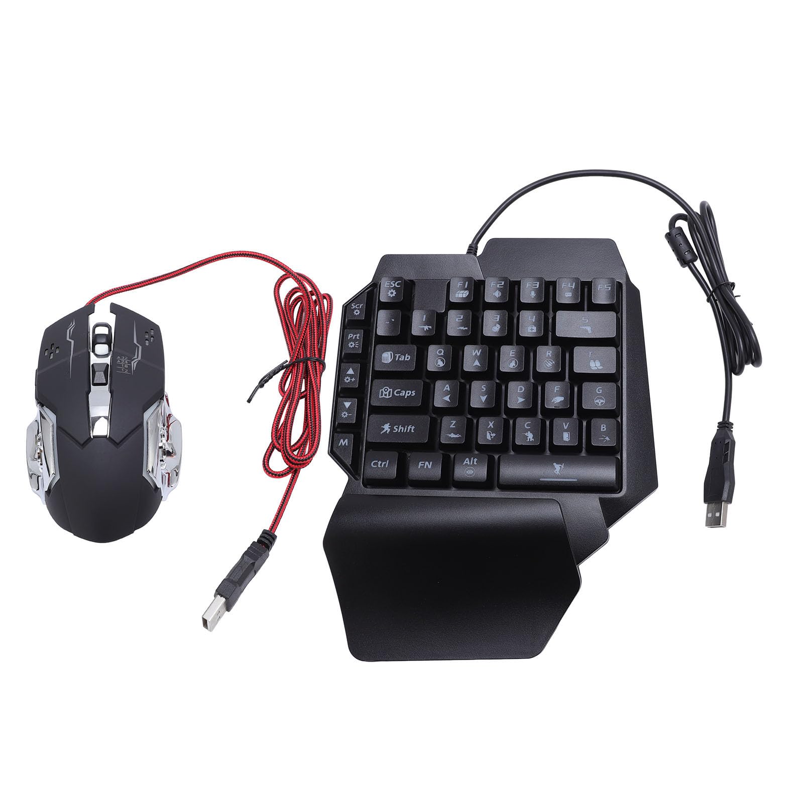 Wired Gaming Keyboard Mouse Adapter Offers Dual Connectivity Options for Seamless Gameplay Smartphone and Tablet