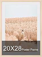 Vista 29 de Marco de 8 x 24 pulgadas, Marco Panorámico de 8 x 24 pulgadas, Marco de Poster de Madera Maciza - Colgante de Pared Horizontal y Vertical para Negro