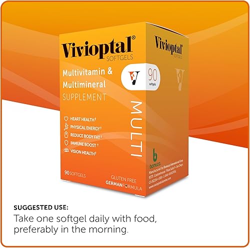 Miniatura 4 de Vivioptal Multi 90 cápsulas blandas - Suplemento multivitamínico y multimineral - Sustancias lipotrópicas y oligoelementos