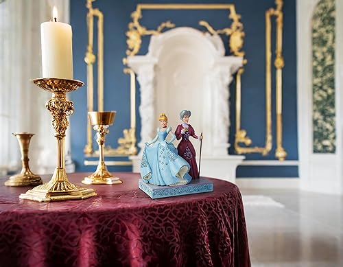 Miniatura 7 de Enesco Disney Traditions by Jim Shore Good vs. Evil - Figura de Cenicienta y Lady Tremaine de resina pintada a mano, figuras decorativas
