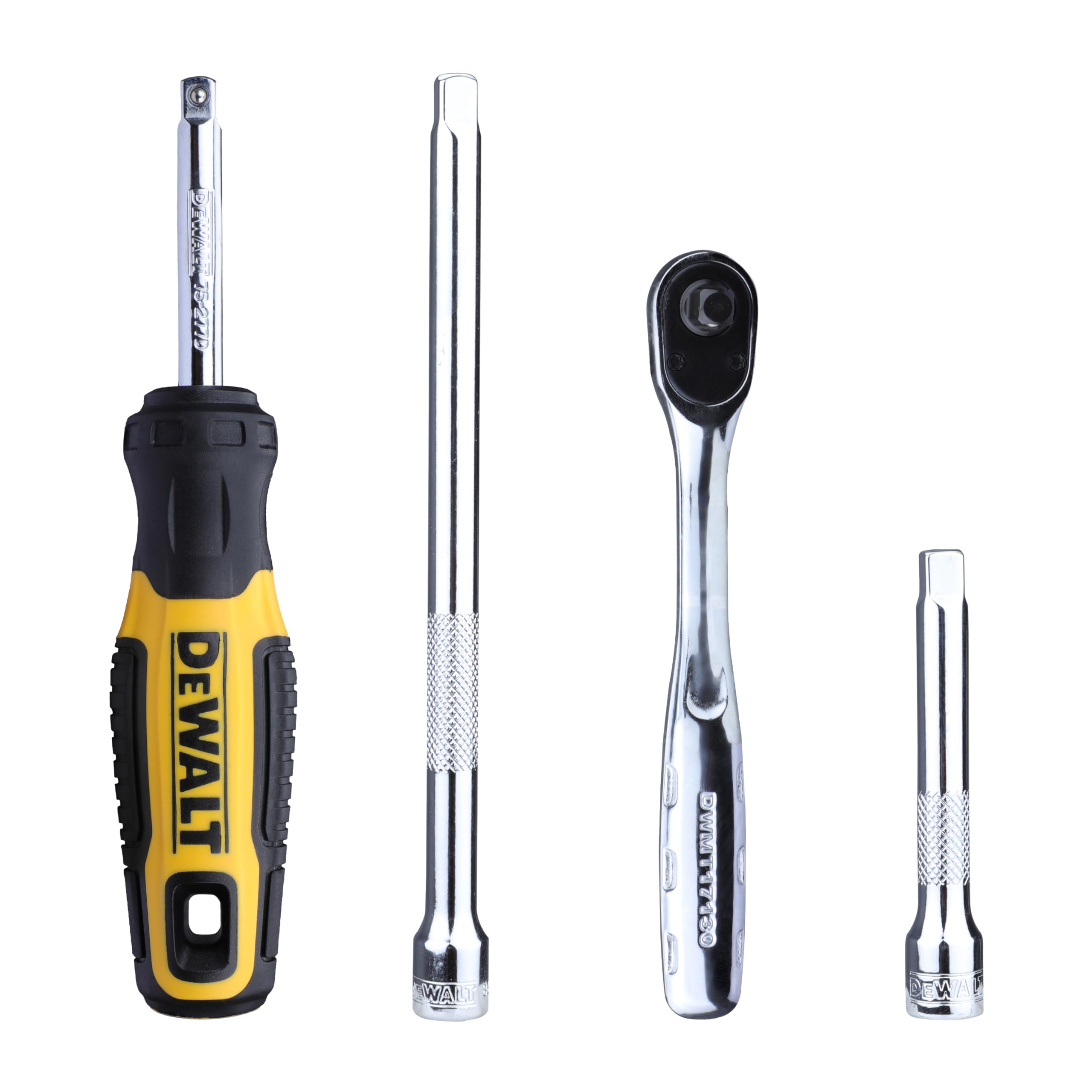 DEWALT DWMT81610-0 Kit d'outils de mécanicien d'entraînement 1/4" 50 pièces
