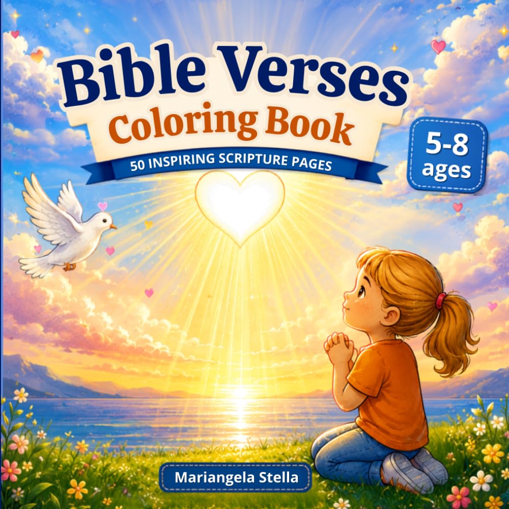 Bible verses: A journey of colors, faith, and love for little ones!