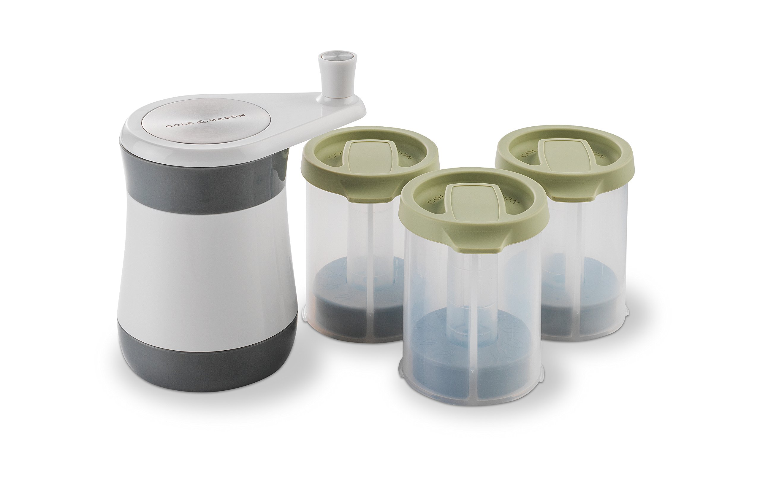 Cole & Mason White Frozen Herb Mill Set,