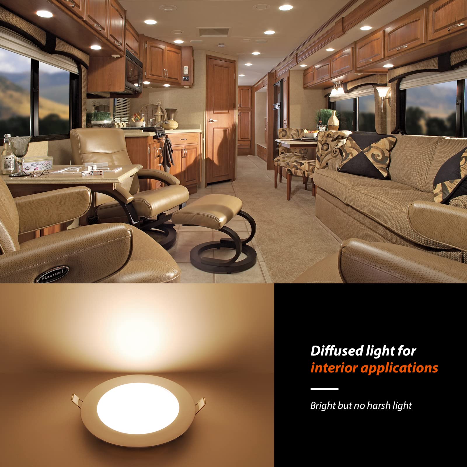 Amazon.com: Dream lighting 12v LED RV Lights Interior LED