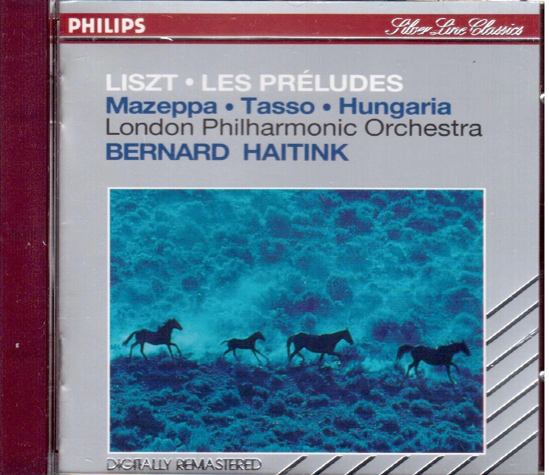 Liszt Franz-Poemes Symphoniques-Mazeppa-les Preludes-Hungari a-Tasso,Lamento E Trionfo-Haitink [Audio CD]