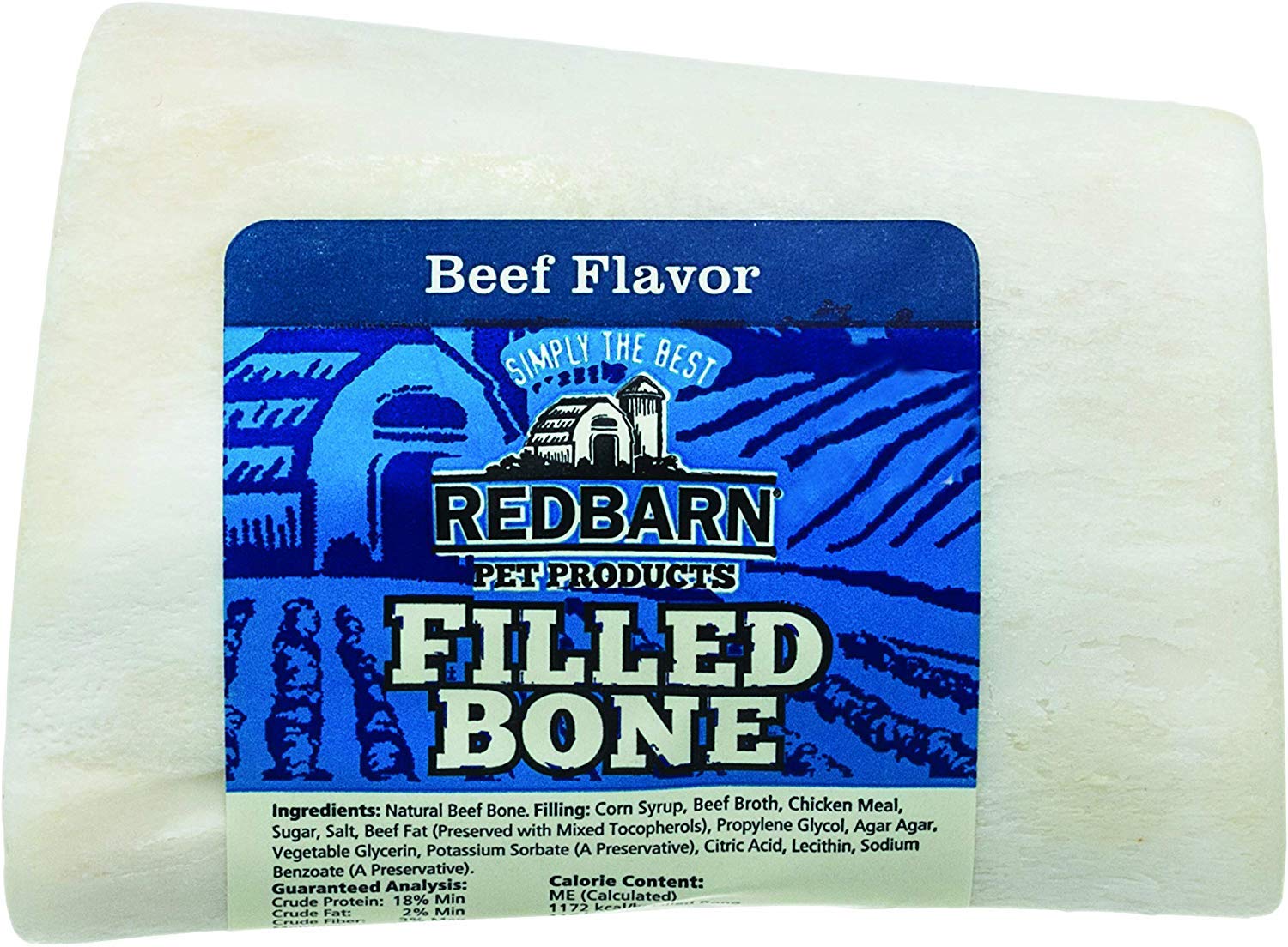 Redbarn Pet Products (10 Pack) Red Barn Small Beef Filled Bones
