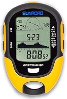 Vista 1 de Altimeter GPS digital impermeable al aire libre altitud pre-advertencia recordatorio brújula cronómetro deportes - Barómetro tiempo forcast