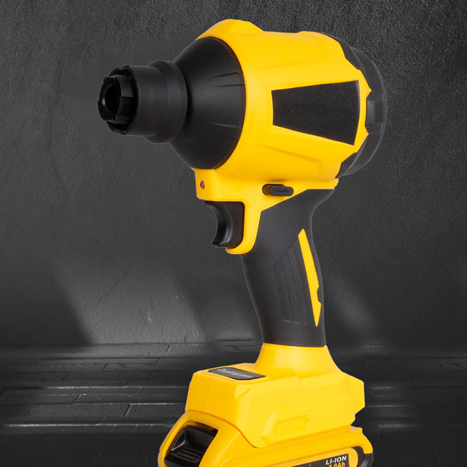 Soplador de polvo inalámbrico portátil, herramienta de aire eléctrica de mano, 450W, 21000RPM, con múltiples accesorios, herramienta eléctrica de mano