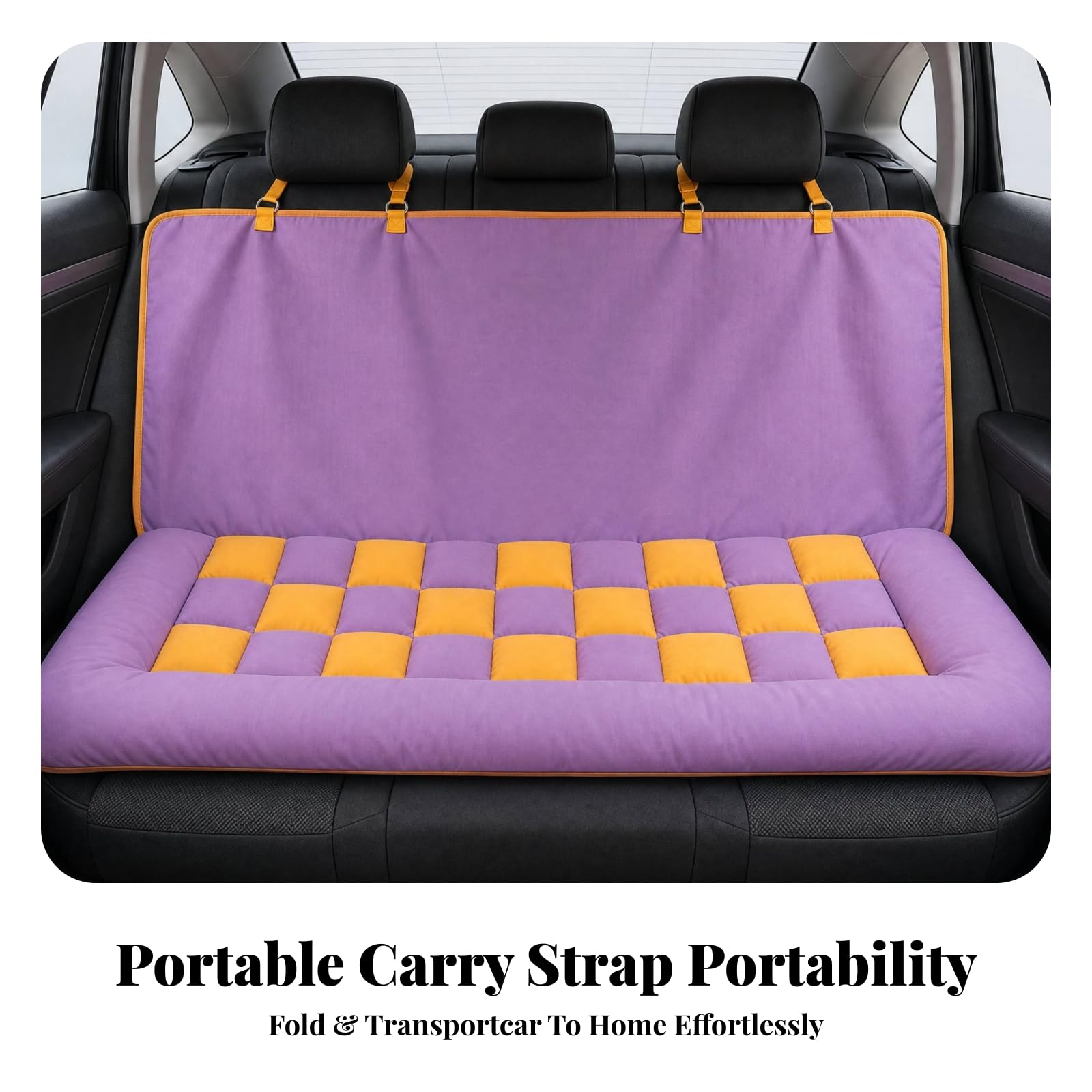 Funda Universal para Asiento Coche | Diseño Impermeable y Lavable, Funda Asiento Coche para, Resistente Al Agua, Morado