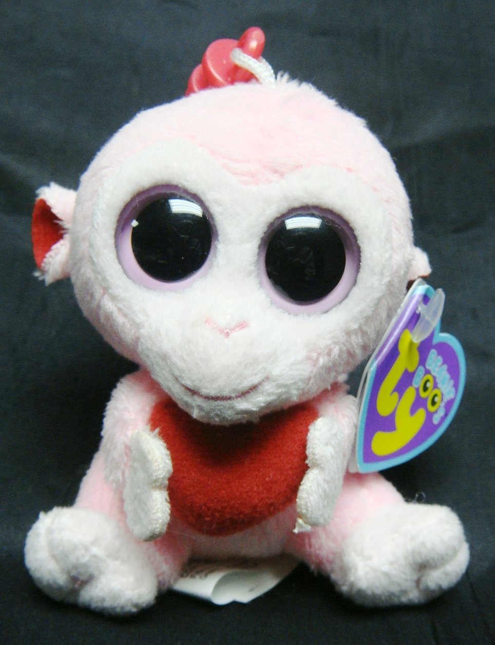 Ty Beanie Boos - Julep-Clip the Monkey