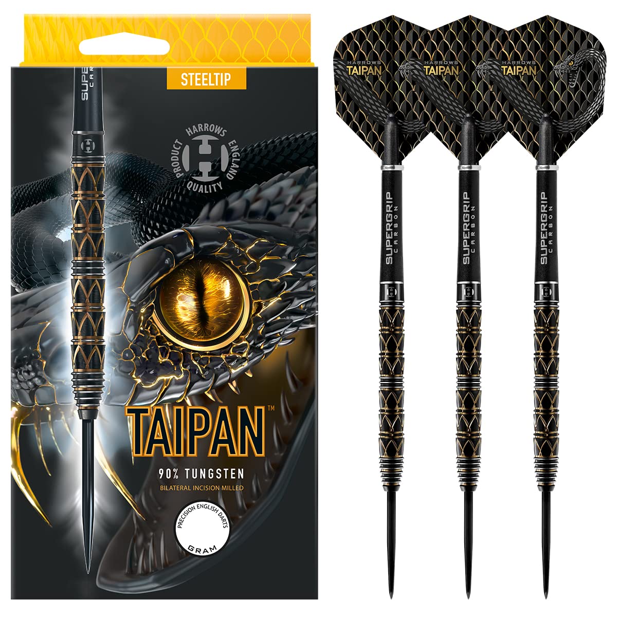 Amazon | Harrows Taipan 90%タングステンスチールチップダーツ(23