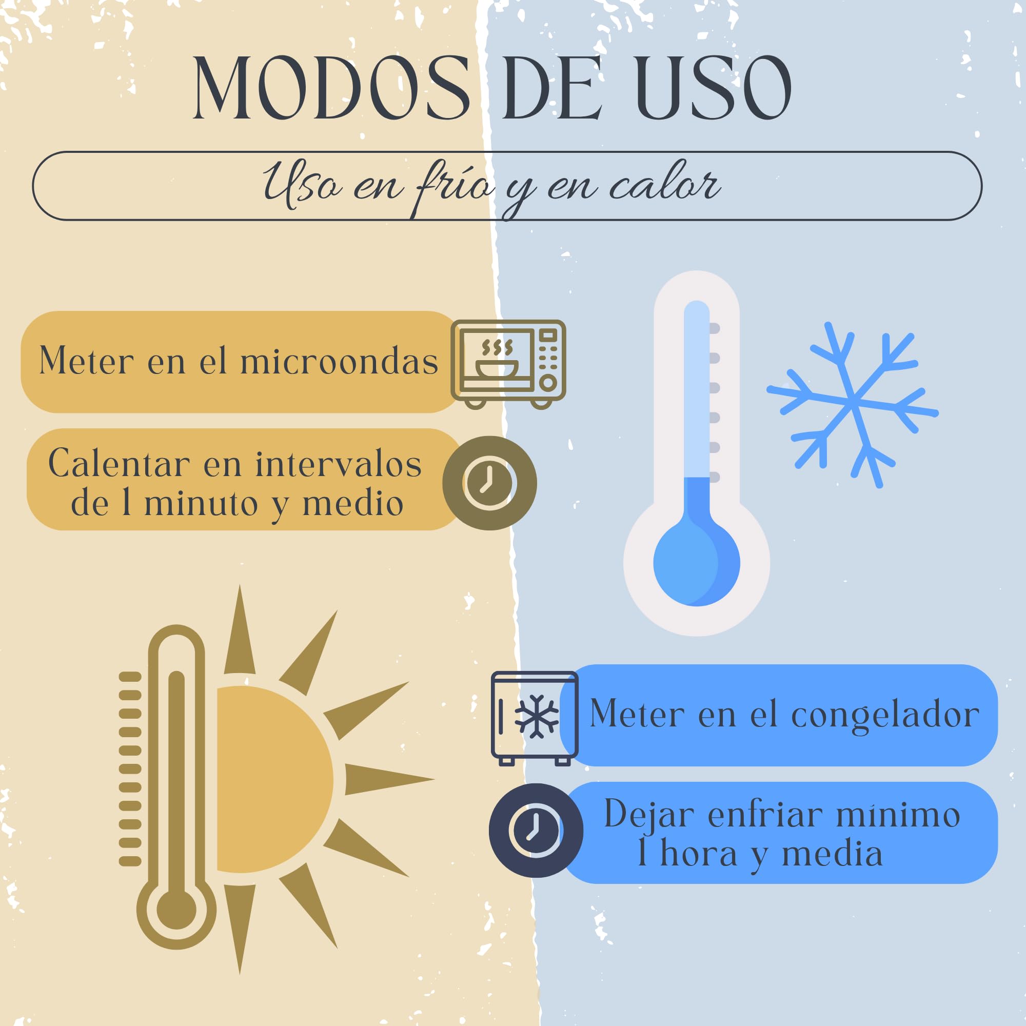 Saco Semillas Microondas-Cojin Térmico Ajustable al Cuerpo-100% Algodón con trigo y Lavanda-Bolsa para Alivio Natural de Dolores Musculares,Menstrual y Lumbago. (Mandala Azul)