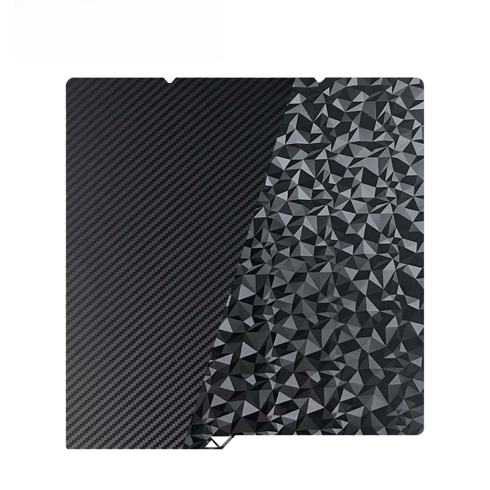 264x276mm Kobra S1 Combo Build Plate,Double Sided Stars-Flake Build Plate Flexible Removable Spring Steel Heated Printing Bed Platform for Anycubic Kobra S1/Combo/ACE Pro FDM 3D Printer (PEO-PET)