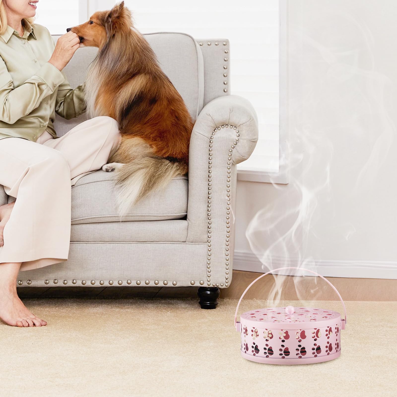 Brûleur À Serpentin Anti-Moustiques,Brûleur De Support De Bobine De