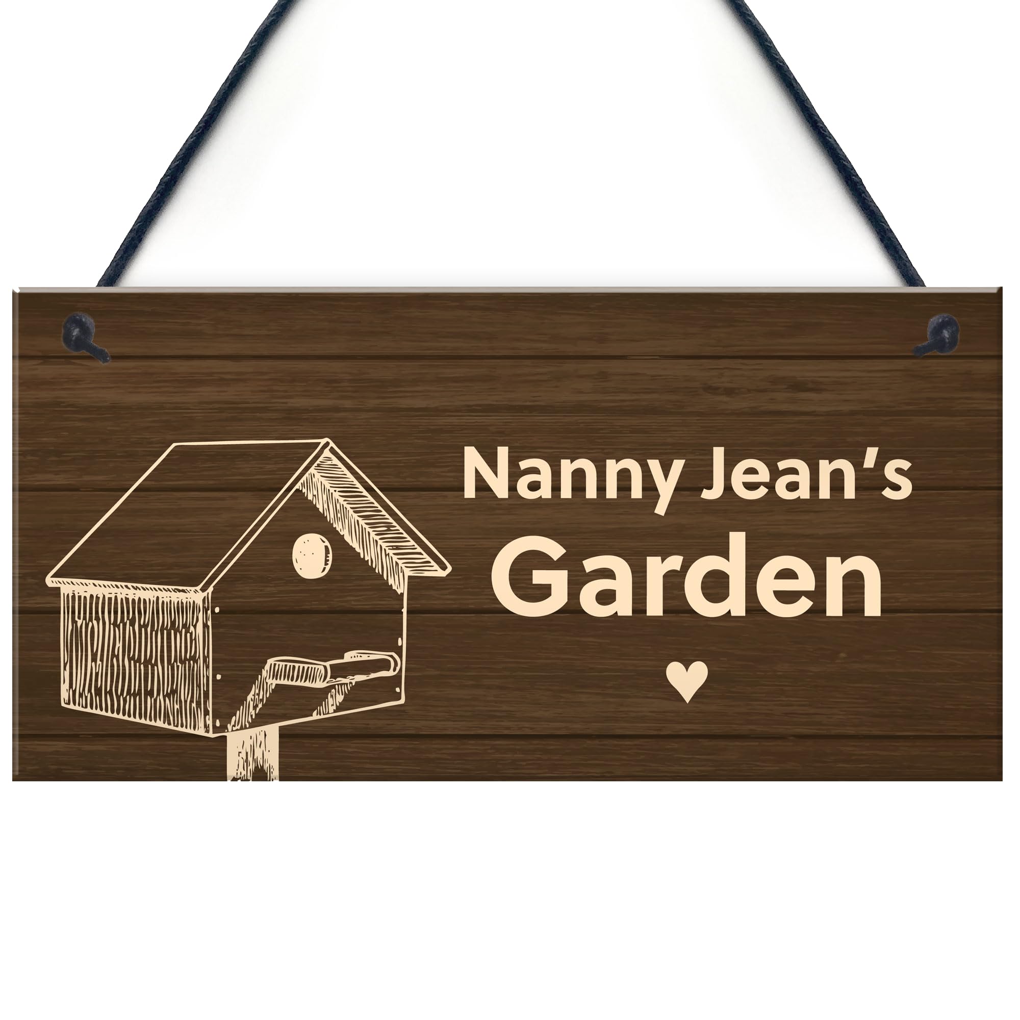 Personalised Nan Nanny Grandma Garden Sign Summerhouse Plaque Home Gift For Her
