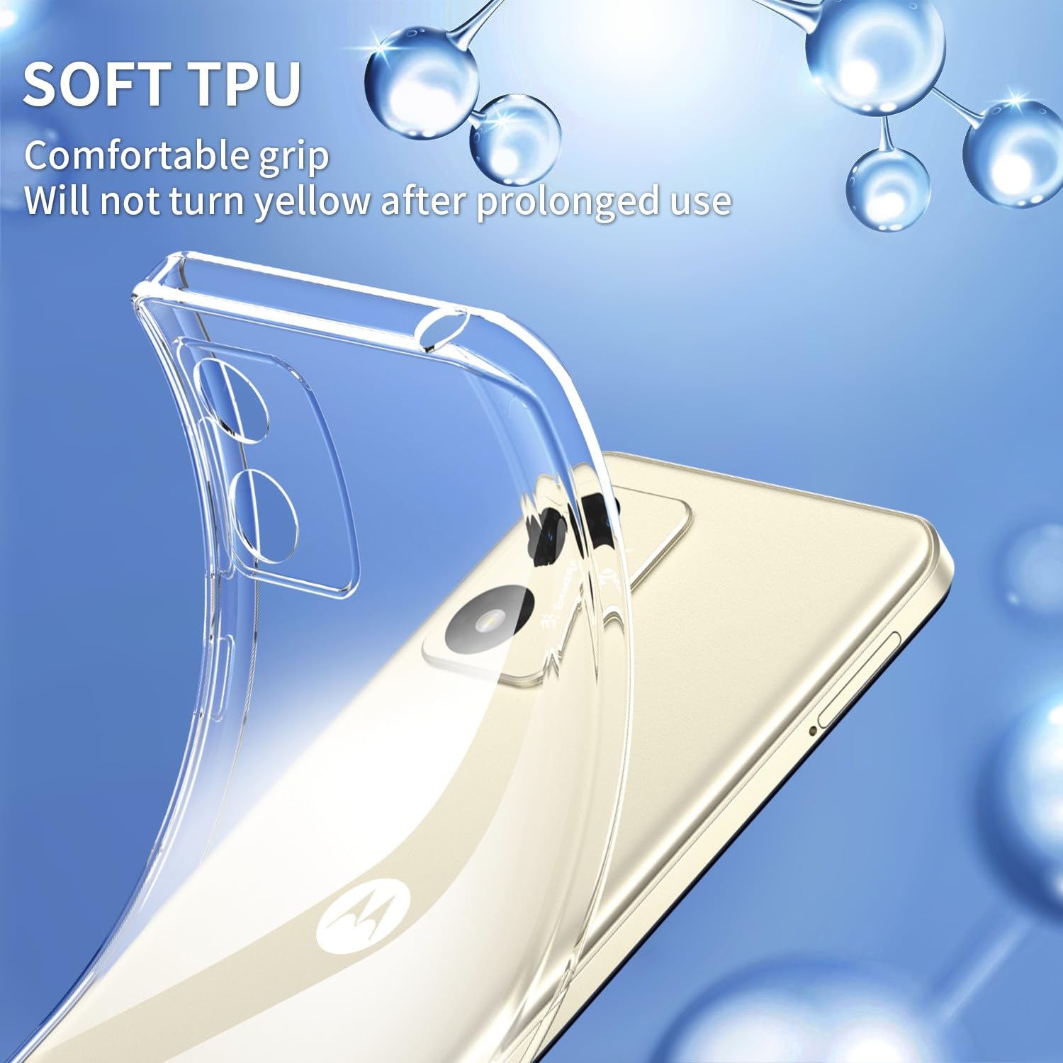 Per MOTOROLA MOTO E13 COVER CUSTODIA TRASPARENTE TPU PELLICOLA - Foto 9