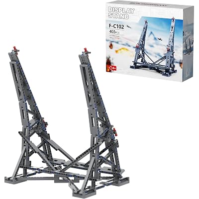Millennium Falcon Vertical Display Bracket for Lego 75192 Starship Model, Sturdy Stand Building Kit, Best Gift and Movie Collectible for Adults(408 PCS)