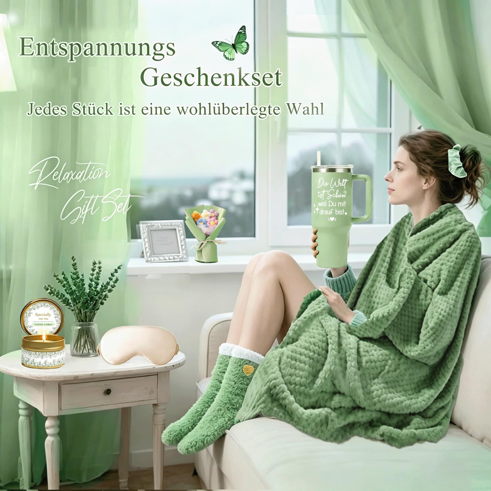 Regalo per donne, regalo di compleanno per donne, regalo rilassante per spa, set regalo per migliori amici, sorella, madre, moglie, fidanzata, collega, bestia e insegnante