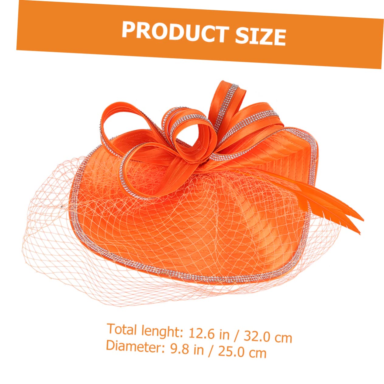 VALICLUD Sombrero Fascinator De Malla Para Eventos Elegantes Para Bodas Fiestas De Té y Cócteles Accesorio De Moda Para Mujeres