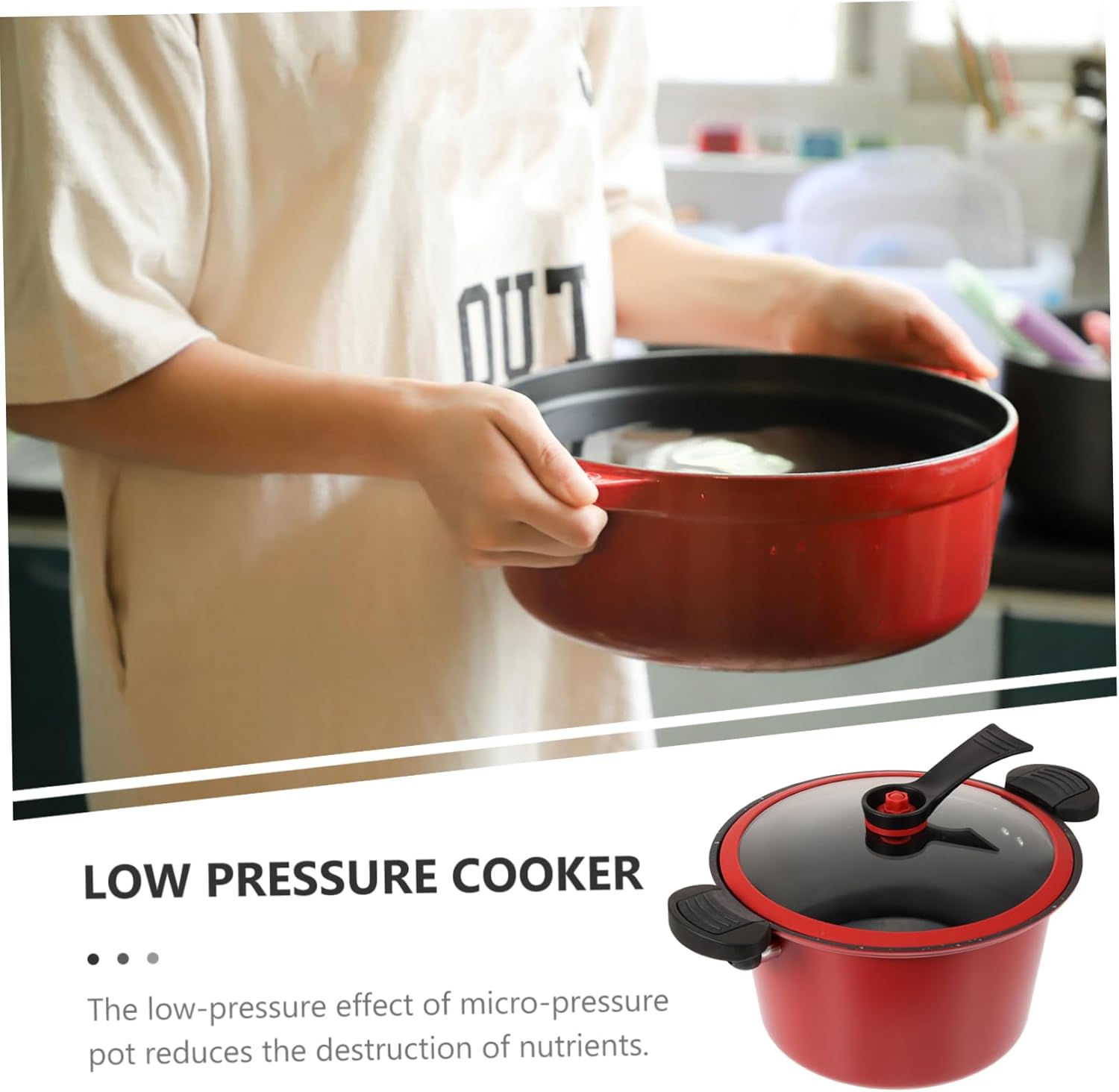 Capacity Gas Cooker Pressure Cooker Prestige Canning Kitchen Gadget Efficient Cooking