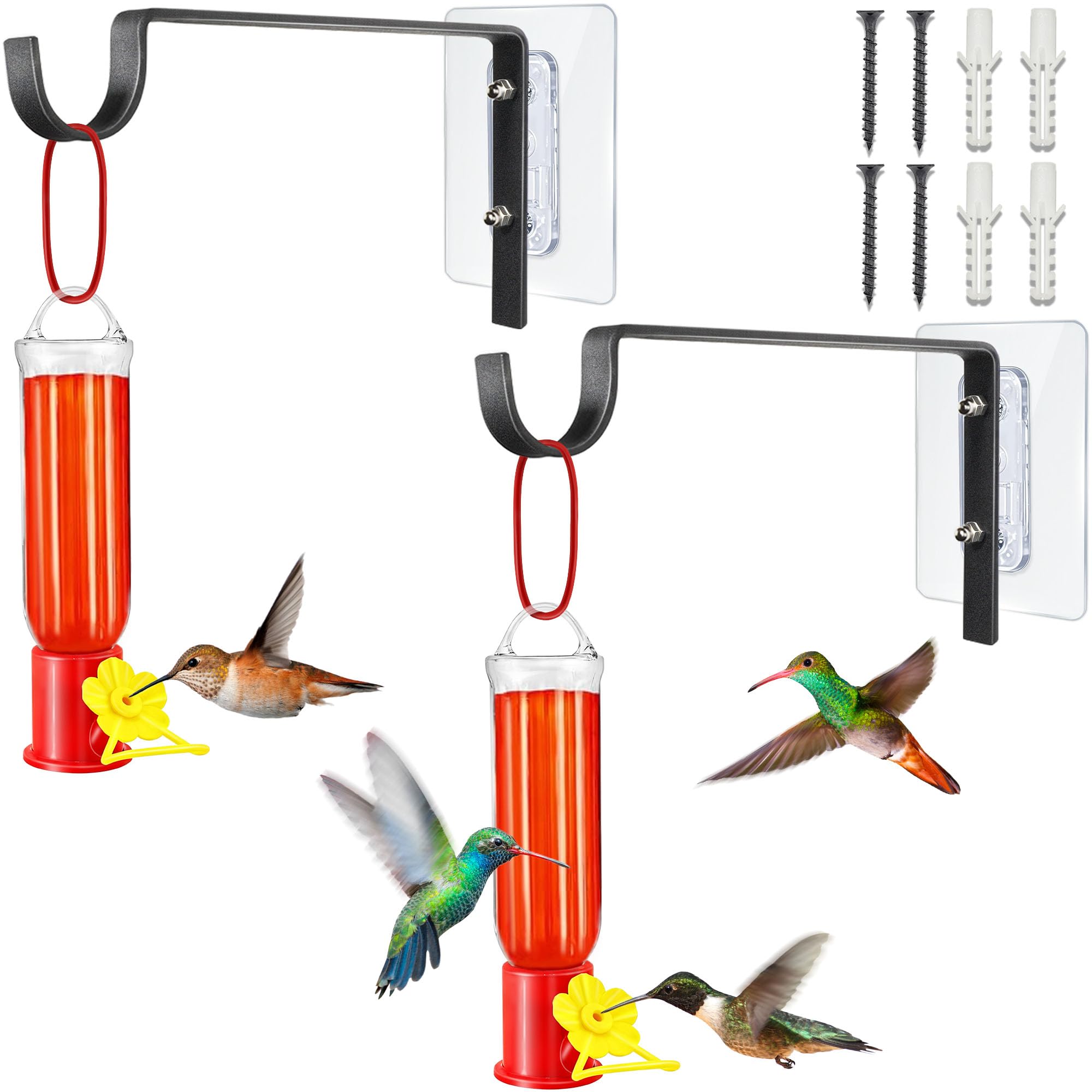 Mangeoire à colibris extérieur suspendue facile à nettoyer