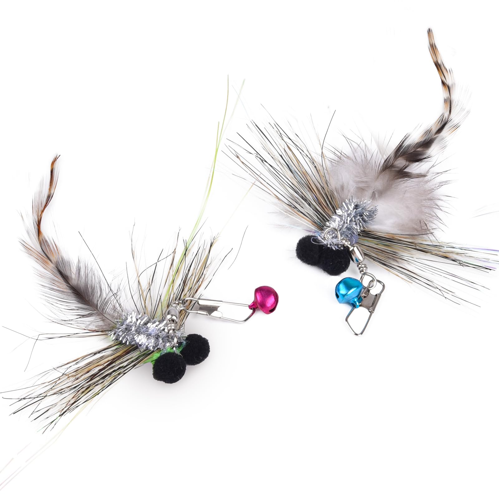 ORSDA Cat Toys, Cat Feather Toy for Cats to Chase and Exercise