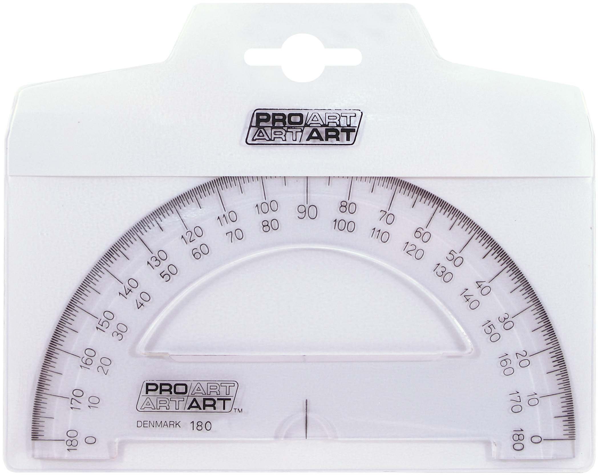 Pro-Art Pro-180–4 180 degré Rapporteur, 180 Degree 6-inch