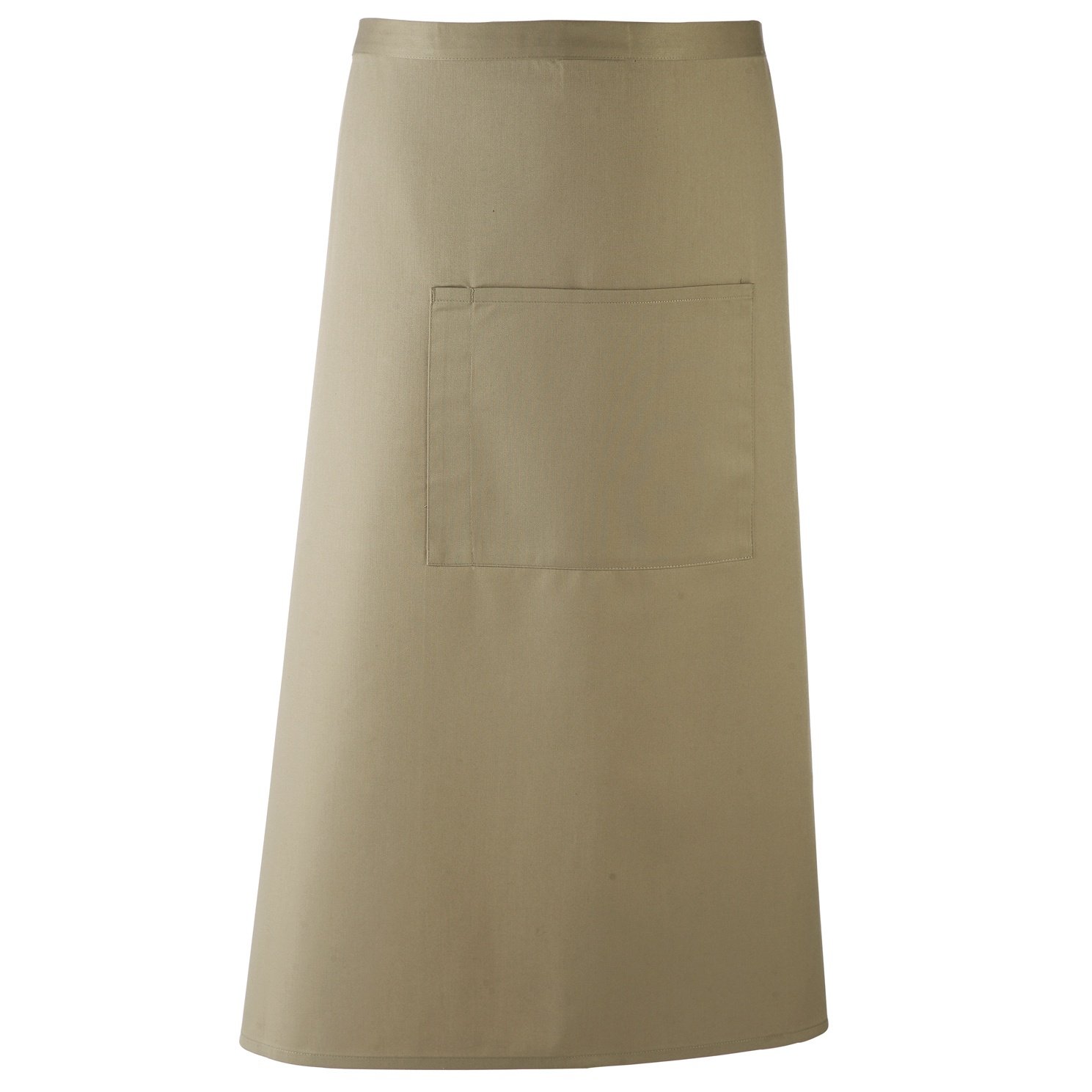 Premier Unisex Colours Bar Apron/Workwear (Long Continental Style) (One Size) (Olive)