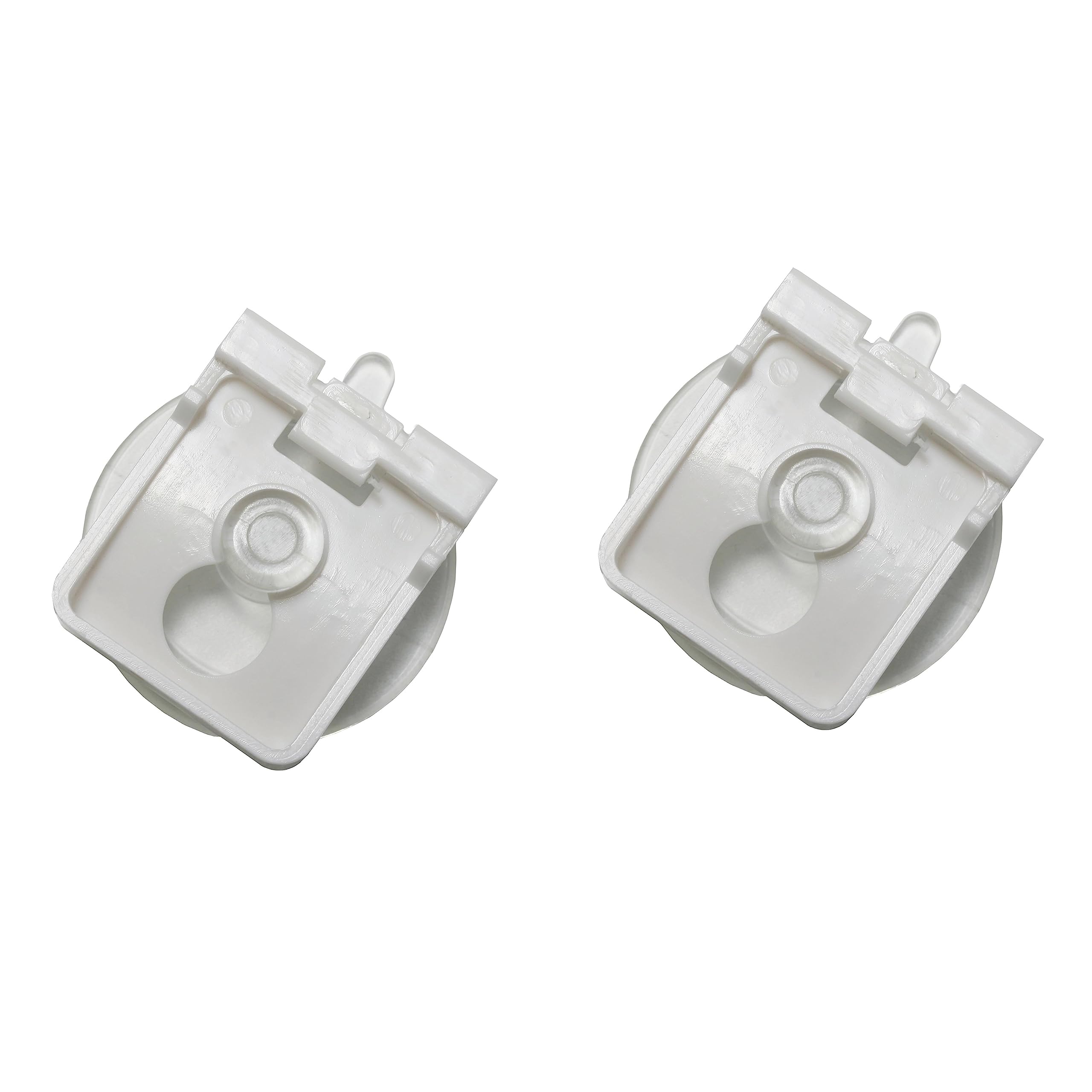 GARDINIA Lot De 2 Ventouses Avec Clip - Pièces De Rechange Pour Stores Plissés Et Fenêtres De Toit