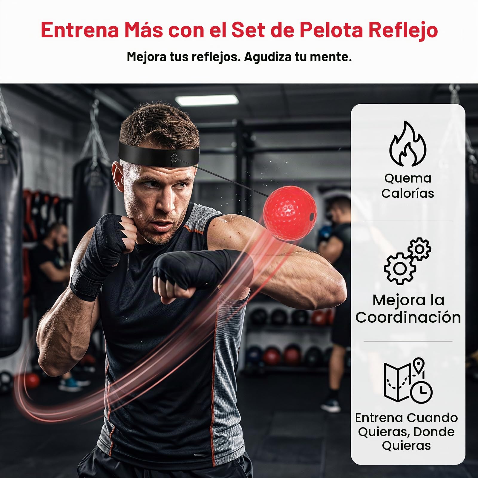 Saco de Boxeo Adultos, Qoosea 190cm Saco Boxeo Pie Punching Ball Inflable