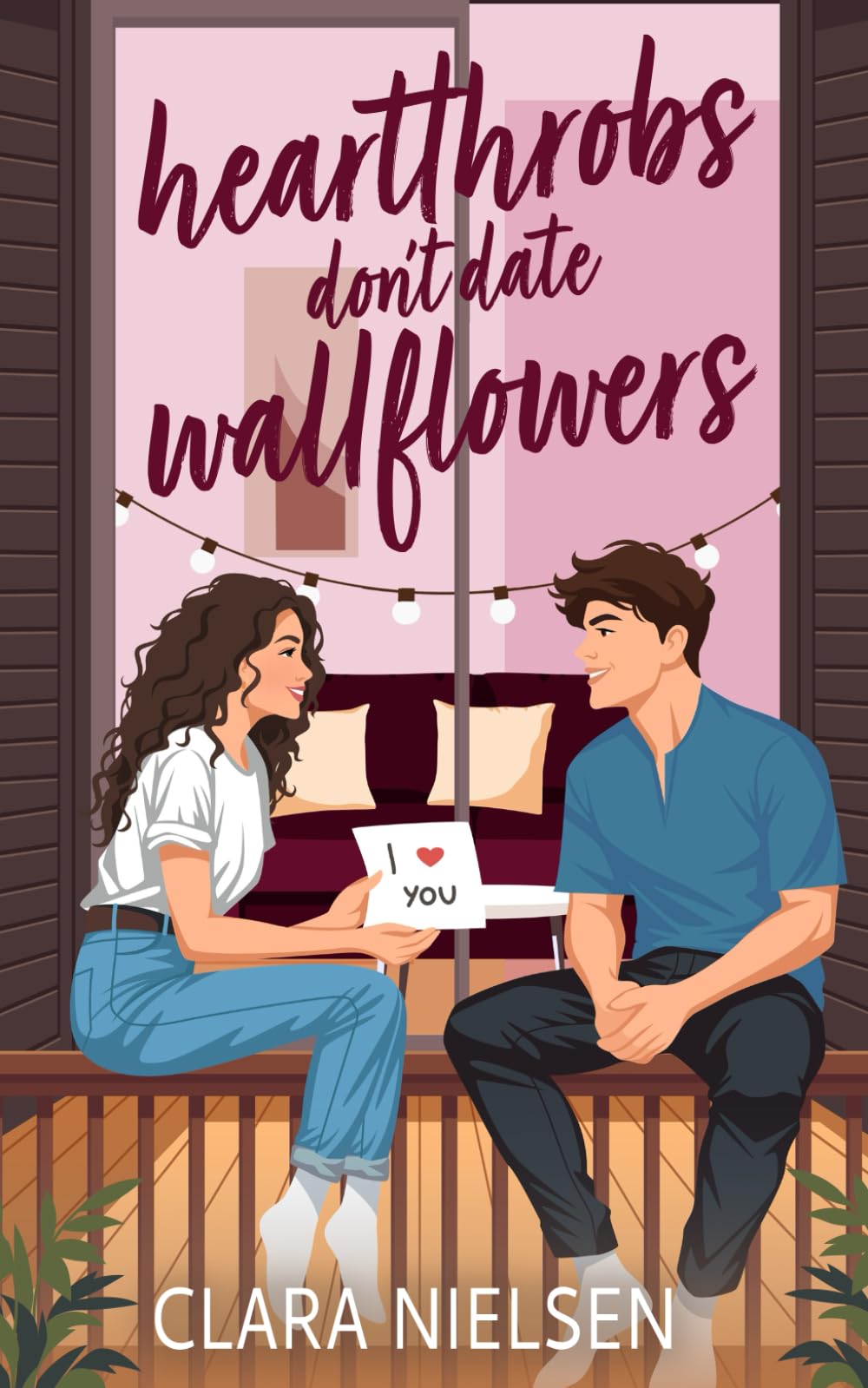 Heartthrobs Don't Date Wallflowers: A YA Celebrity Romance (Texting the Boyband)