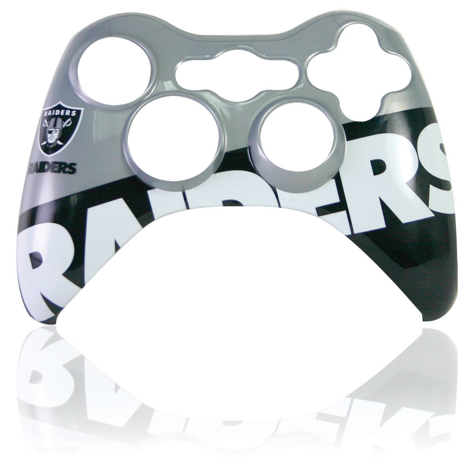 Xbox 360 Official NFL Oakland Raiders Controller Faceplate