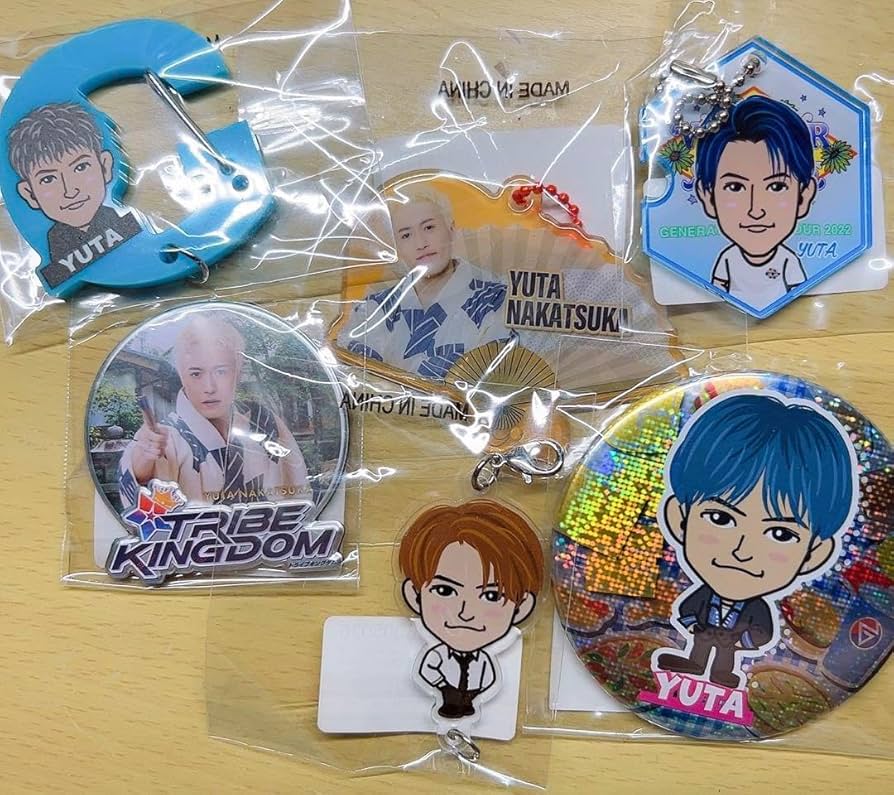 GENERATIONS クリアチャーム缶バッジ