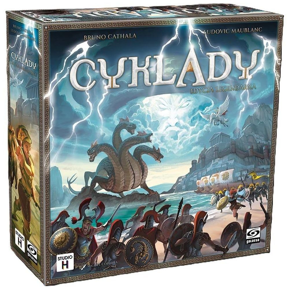 Cyklady: Edycja Legendarna Galakta Polska Gra Planszowa Polish Board Game Po Polsku