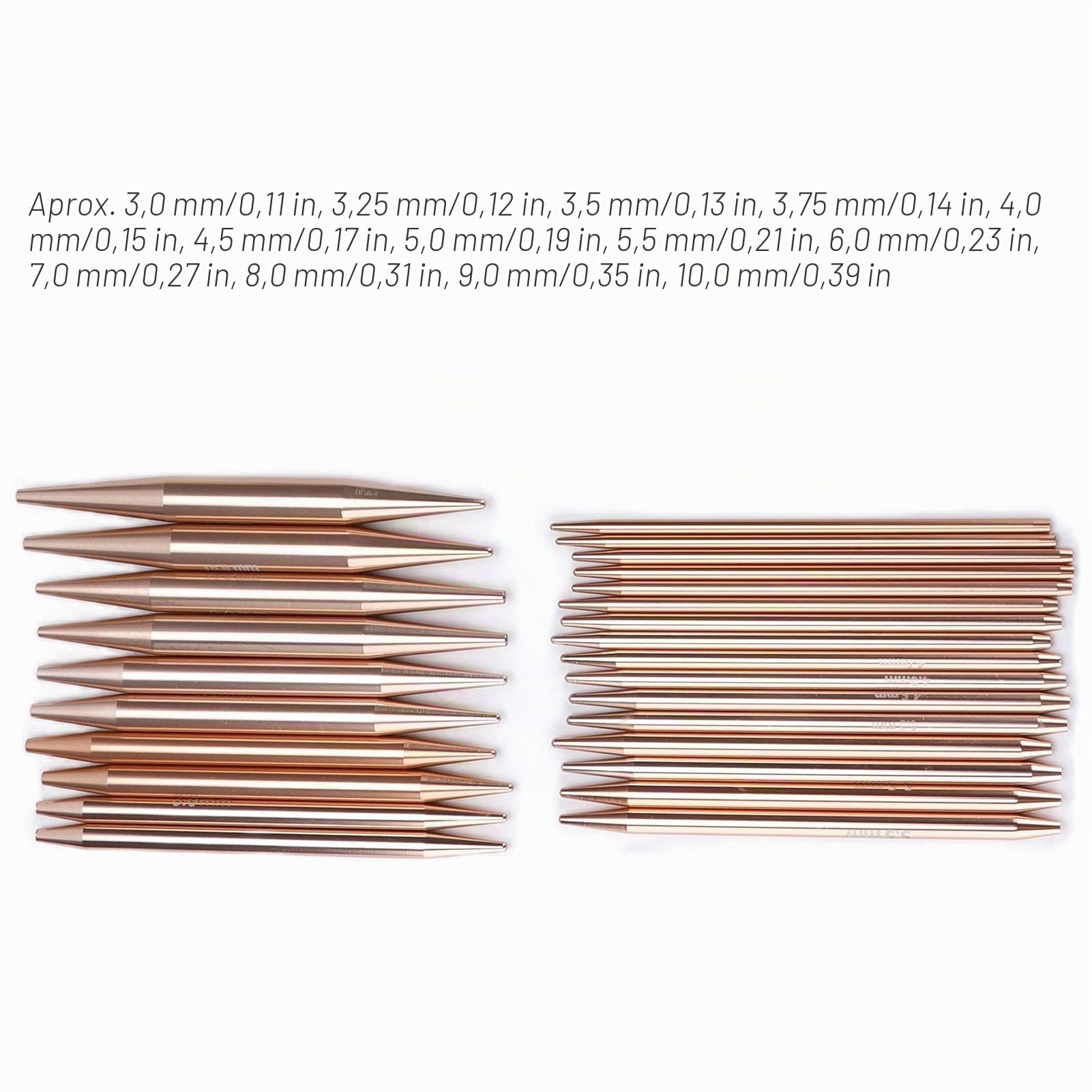 Juego de Agujas Circulares de Aluminio, 26 Piezas, Manijas Ergonómicas, Kit Intercambiable con Estuche de Almacenamiento