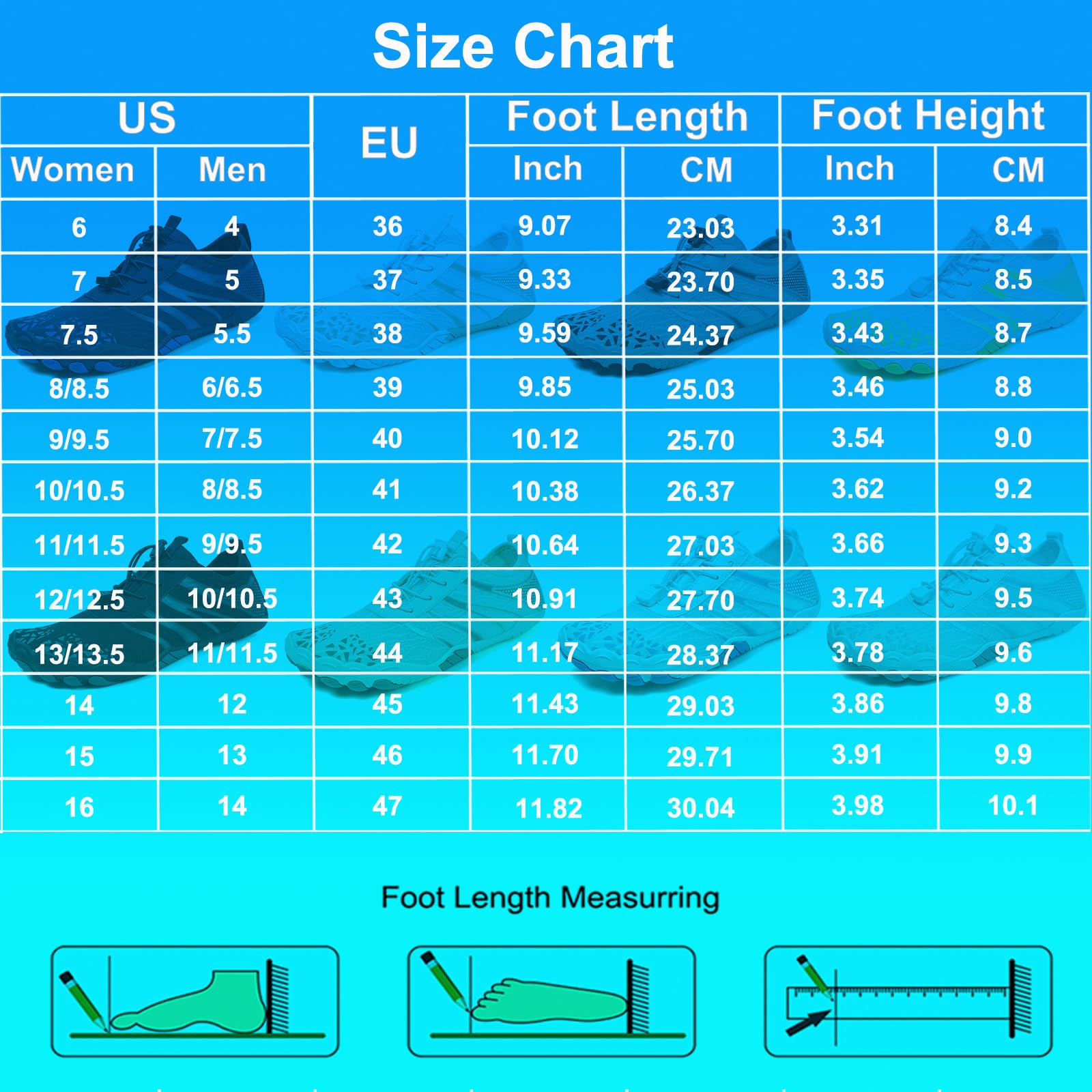 Hike Barfußschuhe Damen Herren Pro Wasserschuhe Breite Zehenbox rutschfest Unisex Athletic Outdoor Laufschuhe